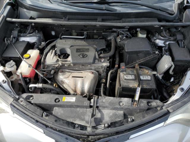 2T3RFREV4GW440808 - 2016 TOYOTA RAV4 XLE SILVER photo 12