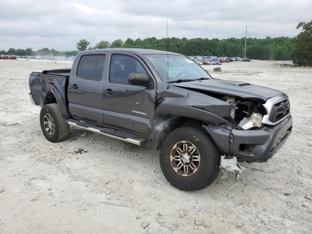 5TFJU4GN1DX046614 - 2013 TOYOTA TACOMA DOUBLE CAB PRERUNNER GRAY photo 4
