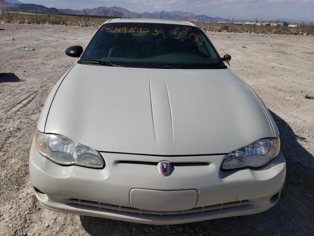 2G1WX12K939405528 - 2003 CHEVROLET MONTE CARL SS WHITE photo 5