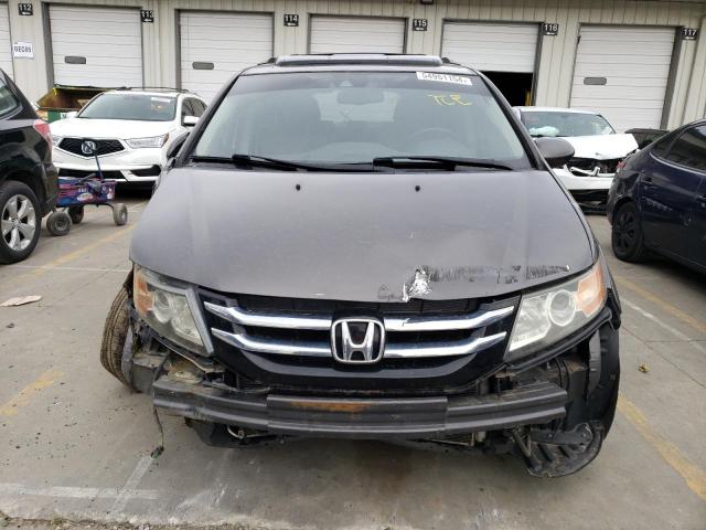 5FNRL5H65EB113066 - 2014 HONDA ODYSSEY EXL GRAY photo 5