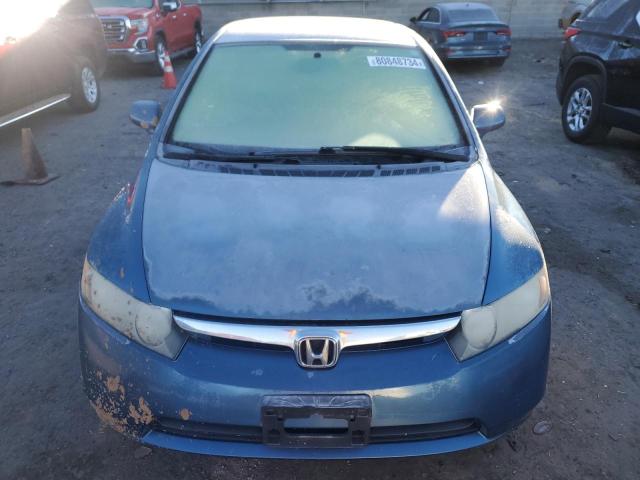 JHMFA15566S006320 - 2006 HONDA CIVIC LX Mavi foto 5