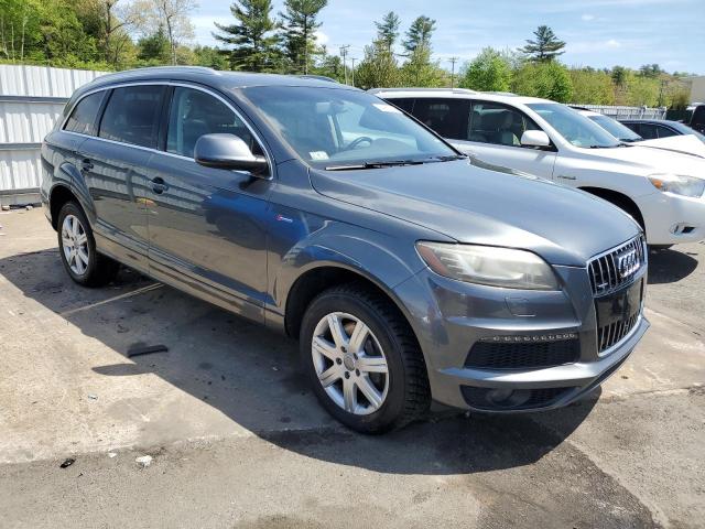 WA1DGAFE7DD006165 - 2013 AUDI Q7 PRESTIGE GRAY photo 4