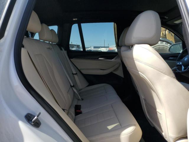 5UXTY3C07M9H20689 - 2021 BMW X3 SDRIVE30I Weiß Foto 11