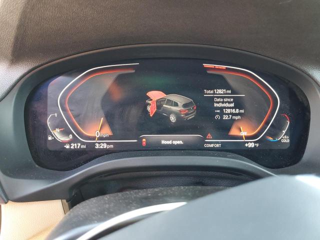 5UXTY3C07M9H20689 - 2021 BMW X3 SDRIVE30I Weiß Foto 9