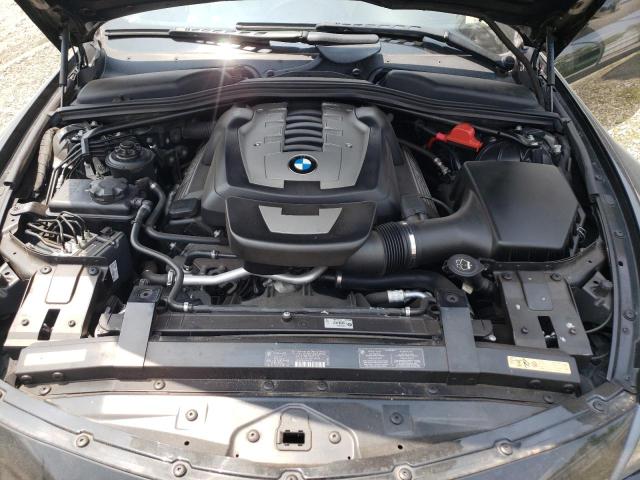WBAEB53578CX63631 - 2008 BMW 650I I BLACK photo 11