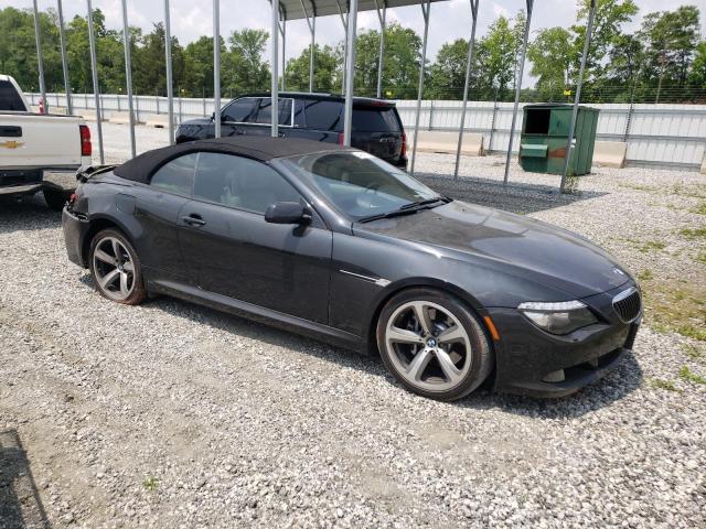 WBAEB53578CX63631 - 2008 BMW 650I I BLACK photo 4