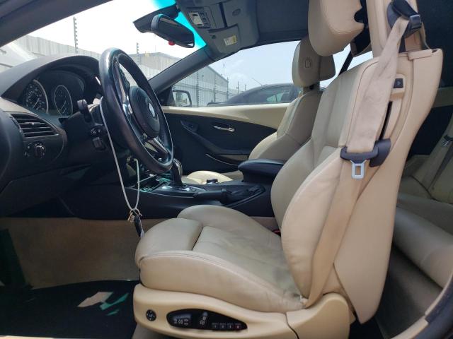 WBAEB53578CX63631 - 2008 BMW 650I I BLACK photo 7