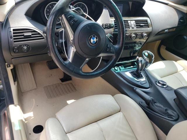 WBAEB53578CX63631 - 2008 BMW 650I I BLACK photo 8