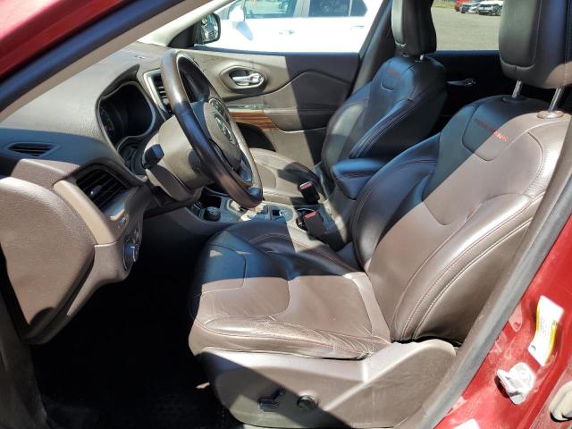 1C4PJMBS8EW268056 - 2014 JEEP CHEROKEE TRAILHAWK MAROON photo 7