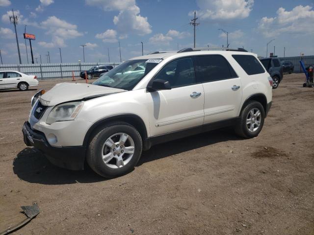 1GKLVLED5AJ127788 - 2010 GMC ACADIA SLE WHITE photo 1