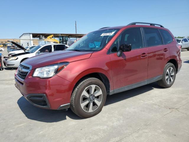 JF2SJABC9HH460050 - 2017 SUBARU FORESTER 2.5I BURGUNDY photo 1