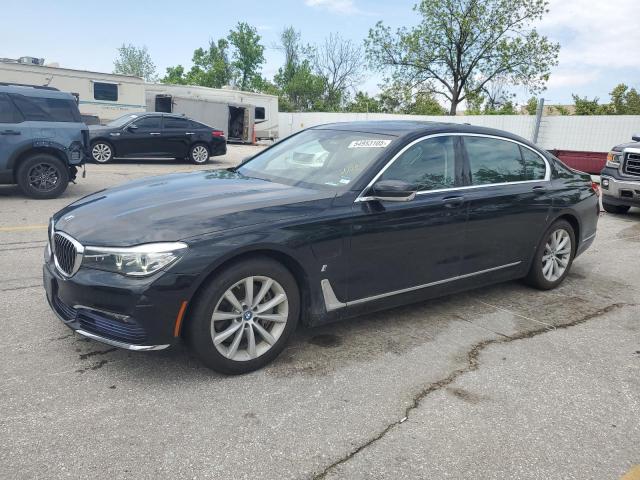 WBA7J2C56HG497571 - 2017 BMW 740 XE BLACK photo 1