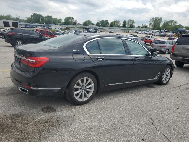 WBA7J2C56HG497571 - 2017 BMW 740 XE BLACK photo 3