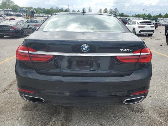 WBA7J2C56HG497571 - 2017 BMW 740 XE BLACK photo 6