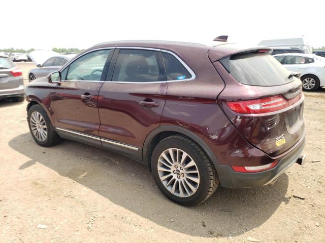 5LMTJ3DH4HUL04232 - 2017 LINCOLN MKC RESERVE Bordo foto 2