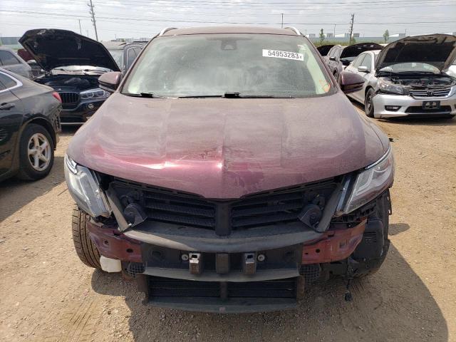 5LMTJ3DH4HUL04232 - 2017 LINCOLN MKC RESERVE Bordo foto 5