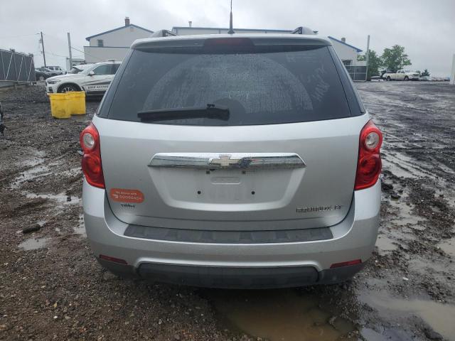 2CNFLEEC3B6387229 - 2011 CHEVROLET EQUINOX LT SILVER photo 6