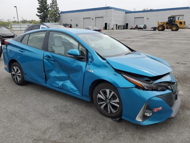 JTDKARFP6H3011335 - 2017 TOYOTA PRIUS PRIM BLUE photo 4