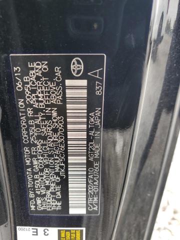 JTKJF5C76E3070903 - 2014 TOYOTA SCION TC 银色 照片 12