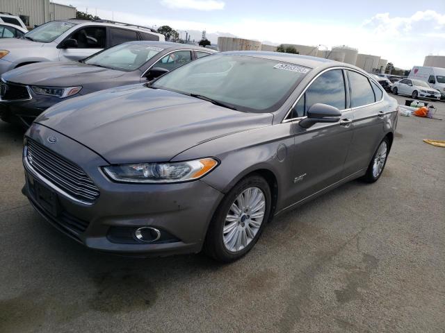 3FA6P0PU8DR300024 - 2013 FORD FUSION SE PHEV GRAY photo 1