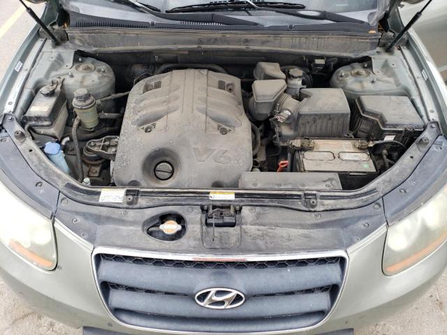 5NMSH73E09H243256 - 2009 HYUNDAI SANTA FE SE GREEN photo 11