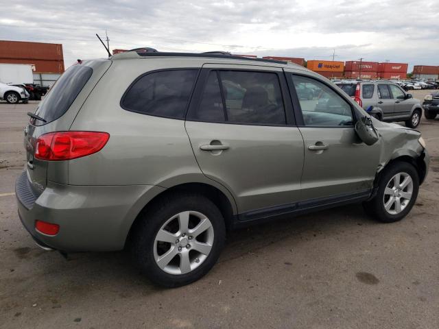 5NMSH73E09H243256 - 2009 HYUNDAI SANTA FE SE GREEN photo 3