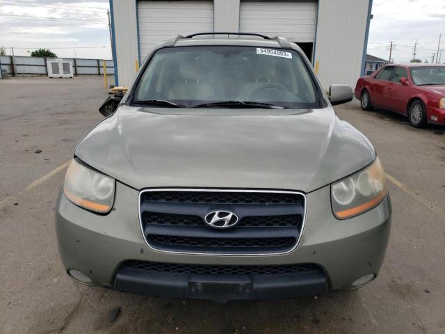 5NMSH73E09H243256 - 2009 HYUNDAI SANTA FE SE GREEN photo 5