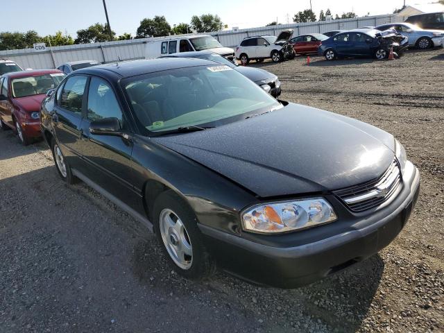 2G1WF52E559187689 - 2005 CHEVROLET IMPALA BLACK photo 4