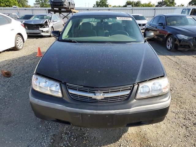 2G1WF52E559187689 - 2005 CHEVROLET IMPALA BLACK photo 5