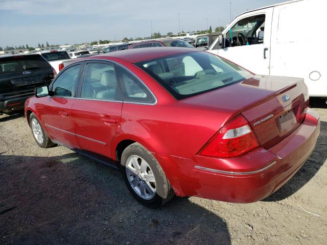 1FAHP24155G103951 - 2005 FORD FIVE HUNDR SEL RED photo 2