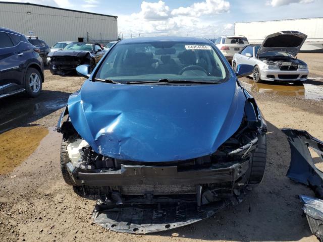 KMHDH4AE4FU341099 - 2015 HYUNDAI ELANTRA SE BLUE photo 5