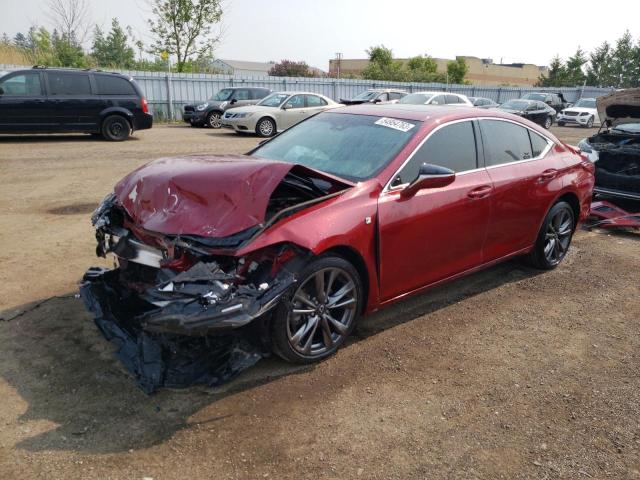 58AB11D18MU007747 - 2021 LEXUS ES 250 RED photo 1