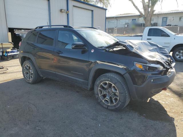 1C4PJMBX2ND529687 - 2022 JEEP CHEROKEE TRAILHAWK BLACK photo 4