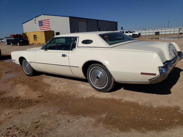 2Y89A891554 - 1972 LINCOLN CONTINENTL WHITE photo 2