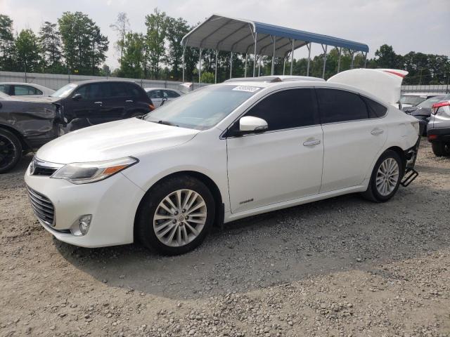 4T1BD1EB3DU006995 - 2013 TOYOTA AVALON HYBRID WHITE photo 1