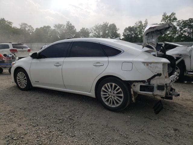 4T1BD1EB3DU006995 - 2013 TOYOTA AVALON HYBRID WHITE photo 2