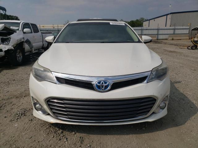 4T1BD1EB3DU006995 - 2013 TOYOTA AVALON HYBRID WHITE photo 5