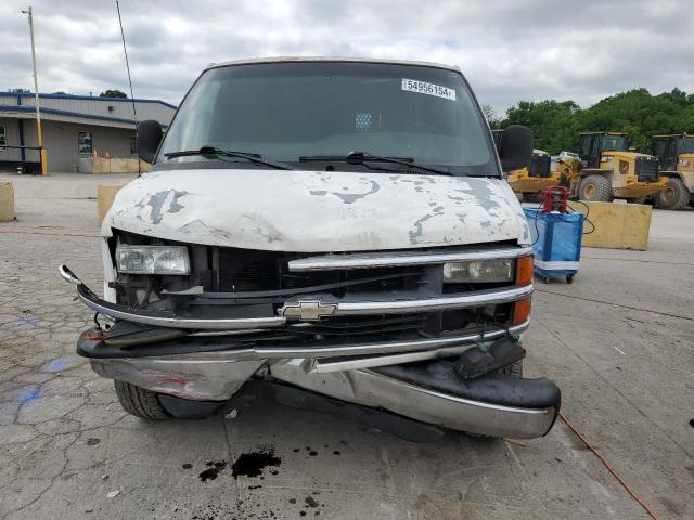 1GCGG25R721143909 - 2002 CHEVROLET EXPRESS G2 WHITE photo 5