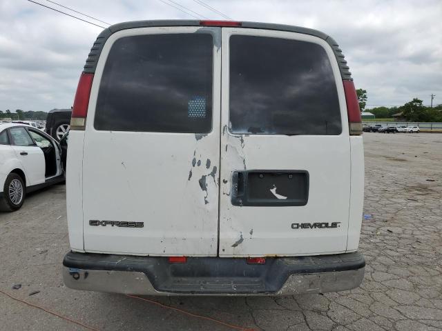 1GCGG25R721143909 - 2002 CHEVROLET EXPRESS G2 WHITE photo 6