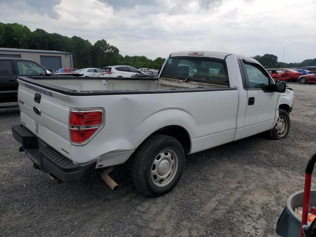 1FTMF1CM0DKD33944 - 2013 FORD F150 WHITE photo 3