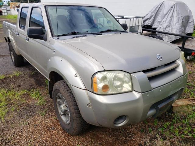 1N6ED29X34C476413 - 2004 NISSAN FRONTIER CREW CAB XE V6 SILVER photo 4