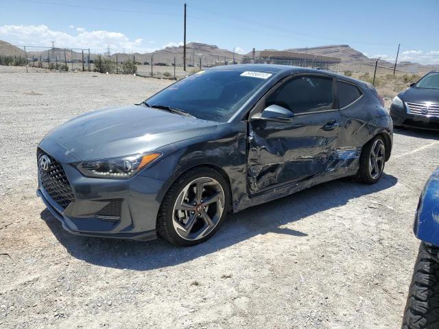 KMHTH6AB9KU020523 - 2019 HYUNDAI VELOSTER TURBO GRAY photo 1