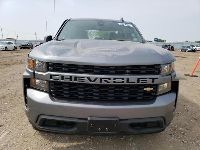 1GCPYBEK5NZ184898 - 2022 CHEVROLET SILVERADO K1500 CUSTOM CHARCOAL photo 5