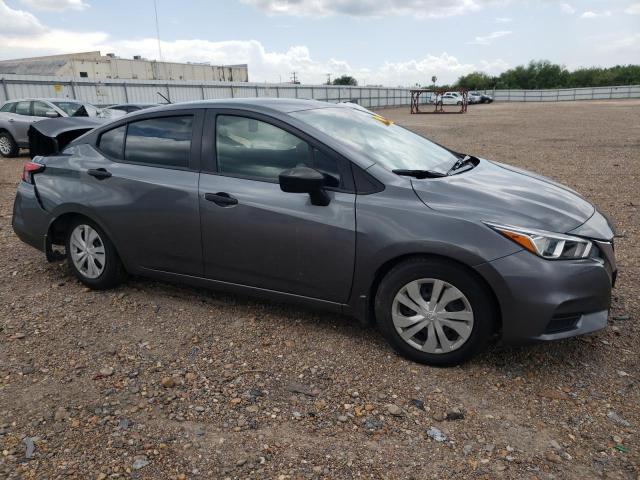 3N1CN8DV1ML814687 - 2021 NISSAN VERSA S GRAY photo 4