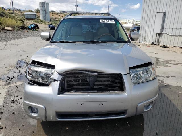 JF1SG67627H726753 - 2007 SUBARU FORESTER 2.5X LL BEAN SILVER photo 5
