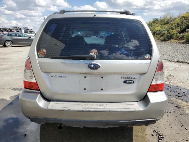 JF1SG67627H726753 - 2007 SUBARU FORESTER 2.5X LL BEAN SILVER photo 6