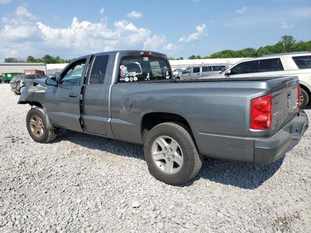 1D7RE3BK4BS687635 - 2011 DODGE DAKOTA SLT GRAY photo 2