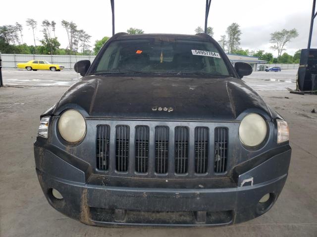 1J8FT47W27D124544 - 2007 JEEP COMPASS BLUE photo 5