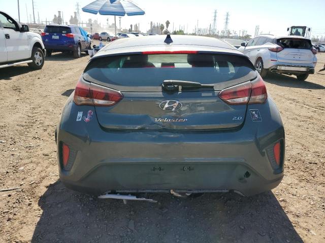 KMHTG6AF5KU017057 - 2019 HYUNDAI VELOSTER BASE GRAY photo 6