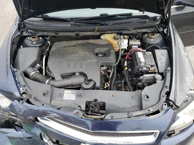 1G1ZC5E04CF218022 - 2012 CHEVROLET MALIBU 1LT გრაფიტი ფოტო 11